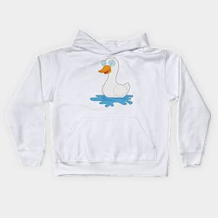 Duck Glasses Kids Hoodie